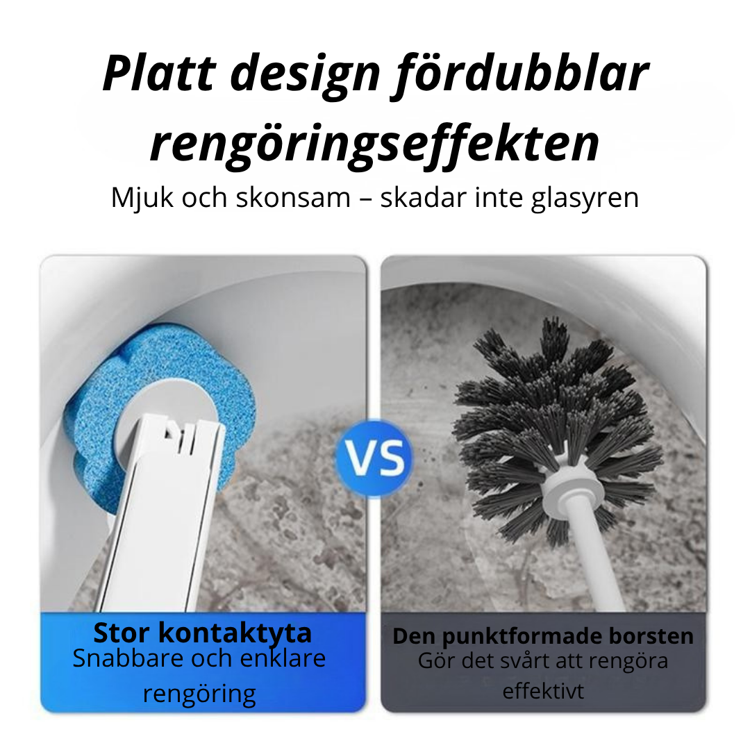 FreshFlush – Självrengörande Toalettborste med Rengöringstabletter