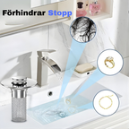 RentFlöde™ Pop-Up Avloppsstopp med Filter