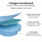 FreshFlush – Självrengörande Toalettborste med Rengöringstabletter