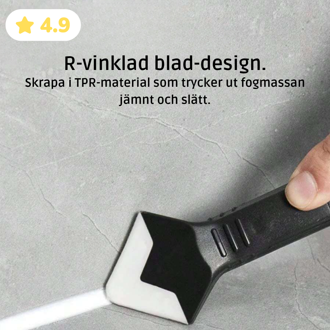 FogFix™ 3-i-1 Verktyg – Få dina fogar att se nya ut igen!