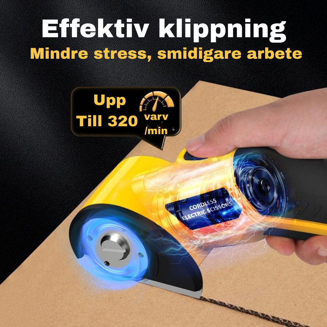 SmartCut™ Smart klippning. Mindre kraft.
