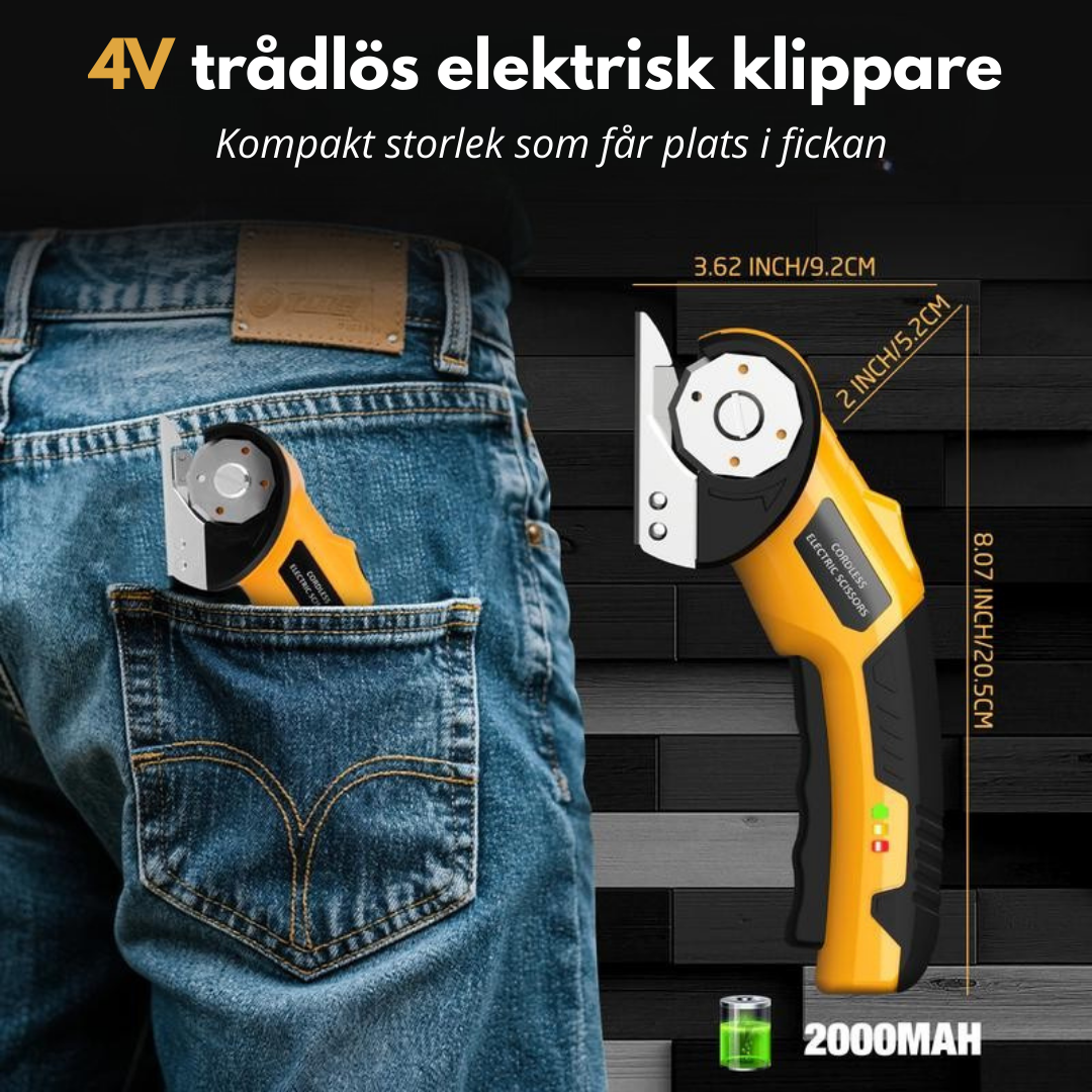 SmartCut™ Smart klippning. Mindre kraft.