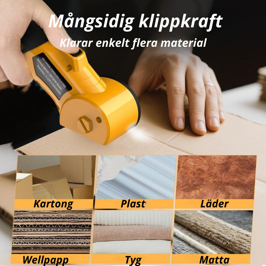 SmartCut™ Smart klippning. Mindre kraft.