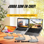 Ergonomiskt Laptopställ 360°