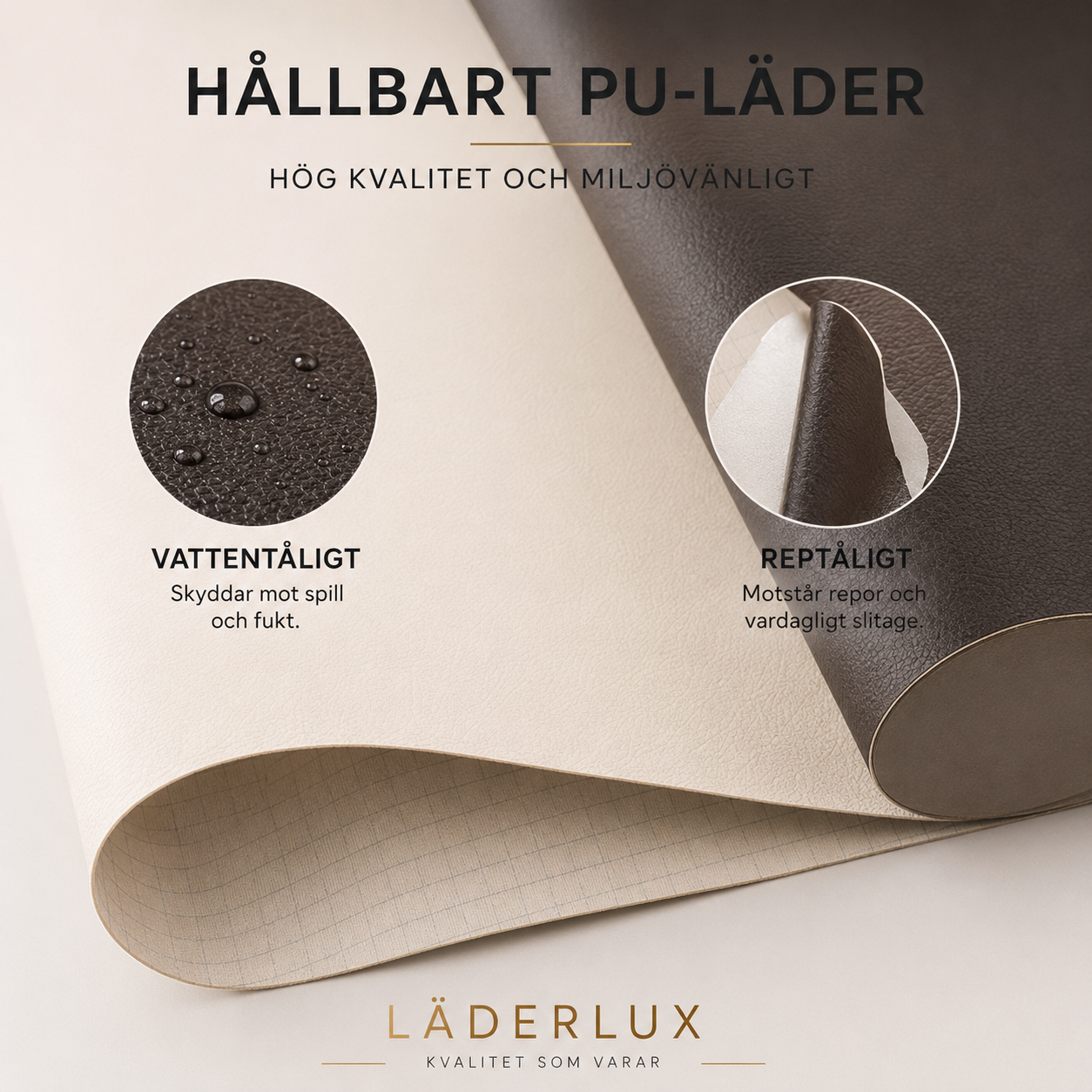 LäderLux™- Döljer repor, sprickor och slitna ytor