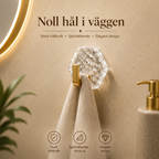 Kristall Väggkrokar™ Stark hållfasthet. Noll hål i väggen