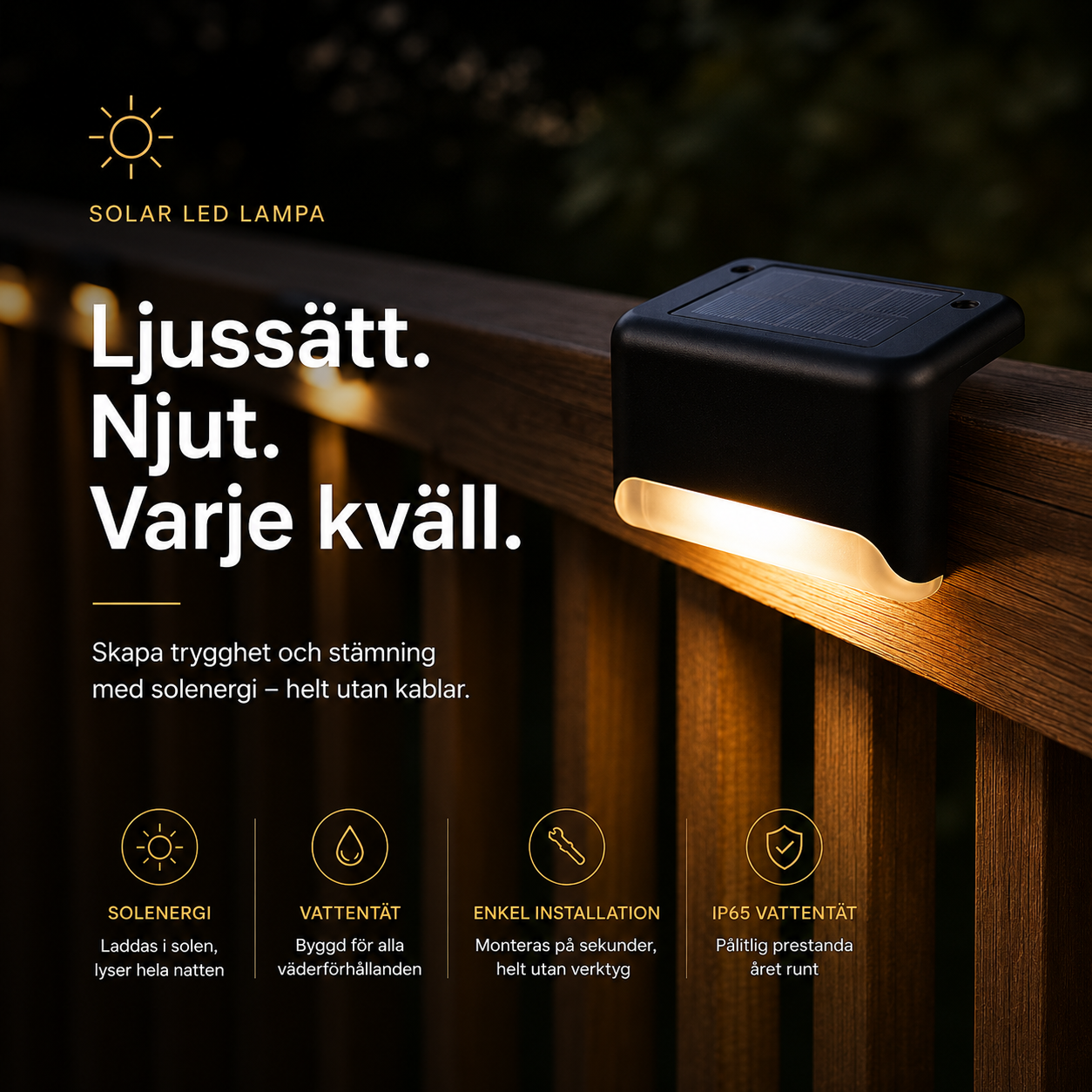 NordLjus™ - Skapa trygghet och stämning utomhus
