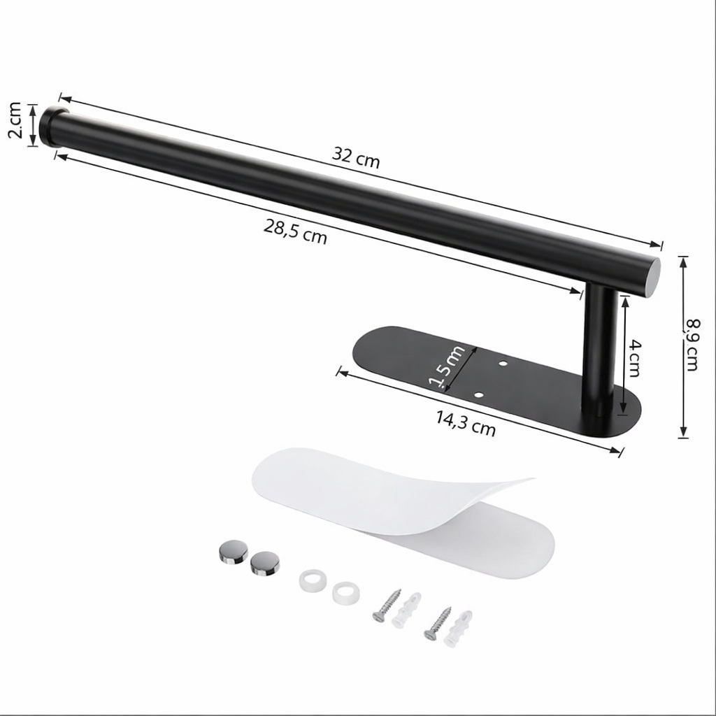 NordBar – hållare för papper & handduk